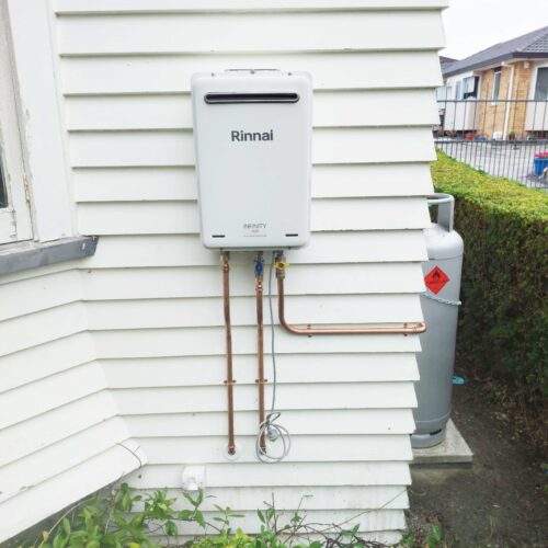 continuous flow gas water heater