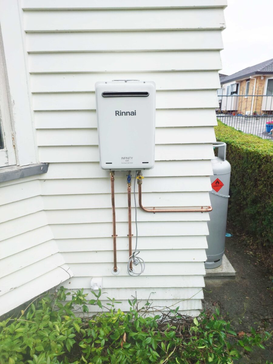 continuous flow gas water heater